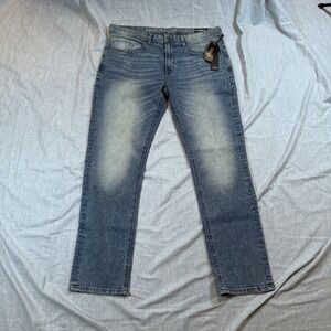 Buffalo David Bitton‎ Evan-X Jeans Mens 34x32 Slim Straight Stretch Denim New